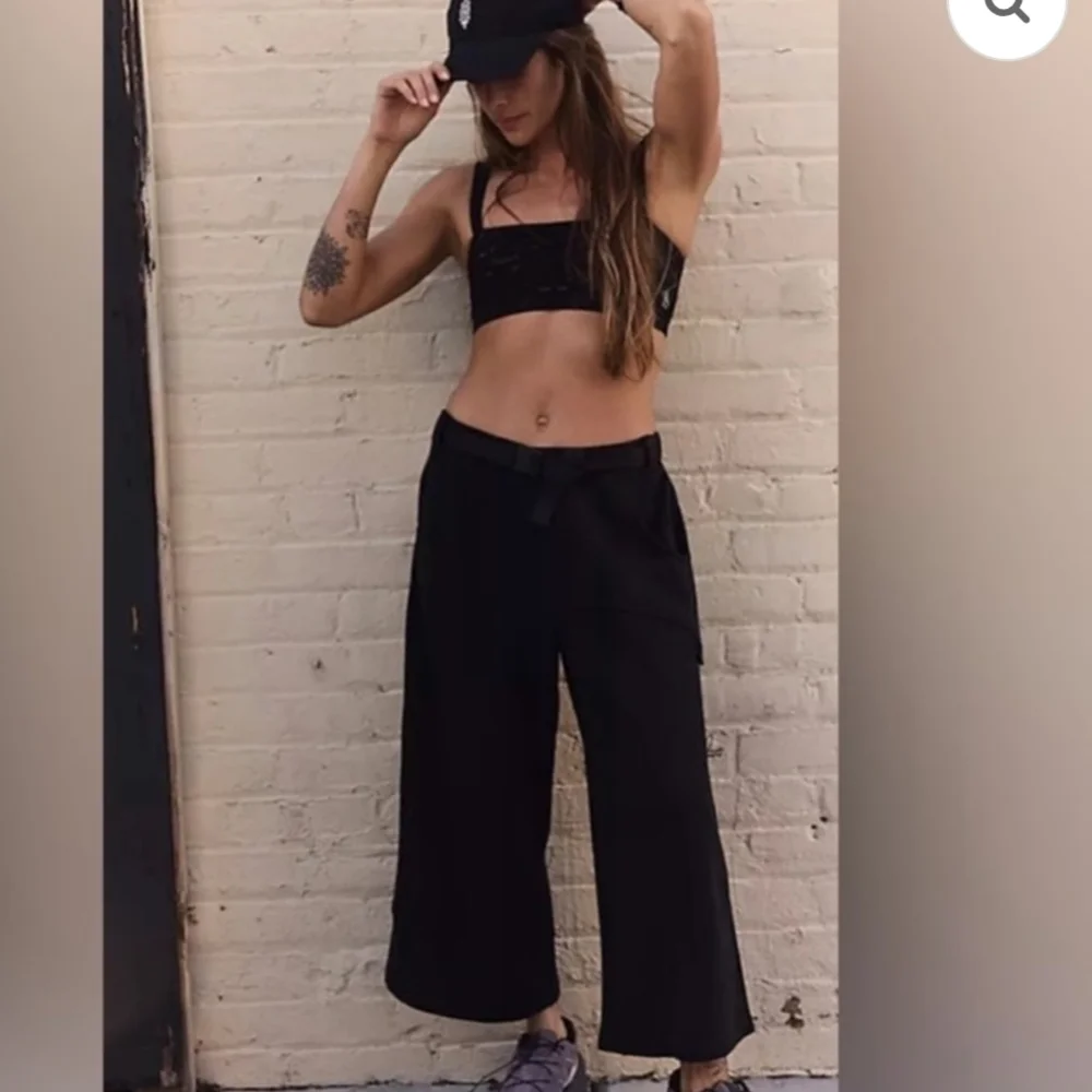 FP Movement by Free People Black Cropped Pants - Picture 2 of 11